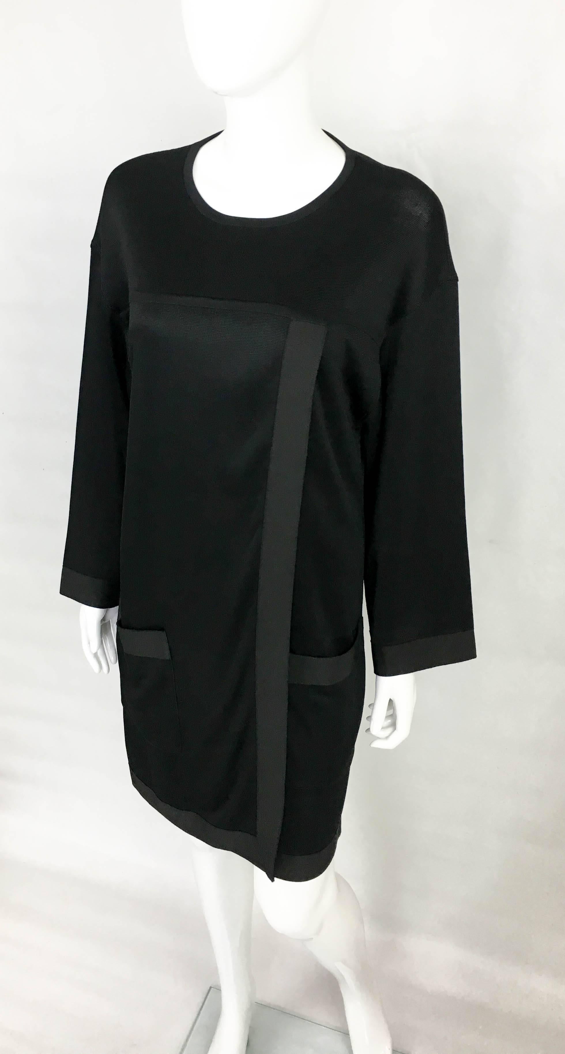 Women's 1990s Chanel Black Jumper Dress For Sale