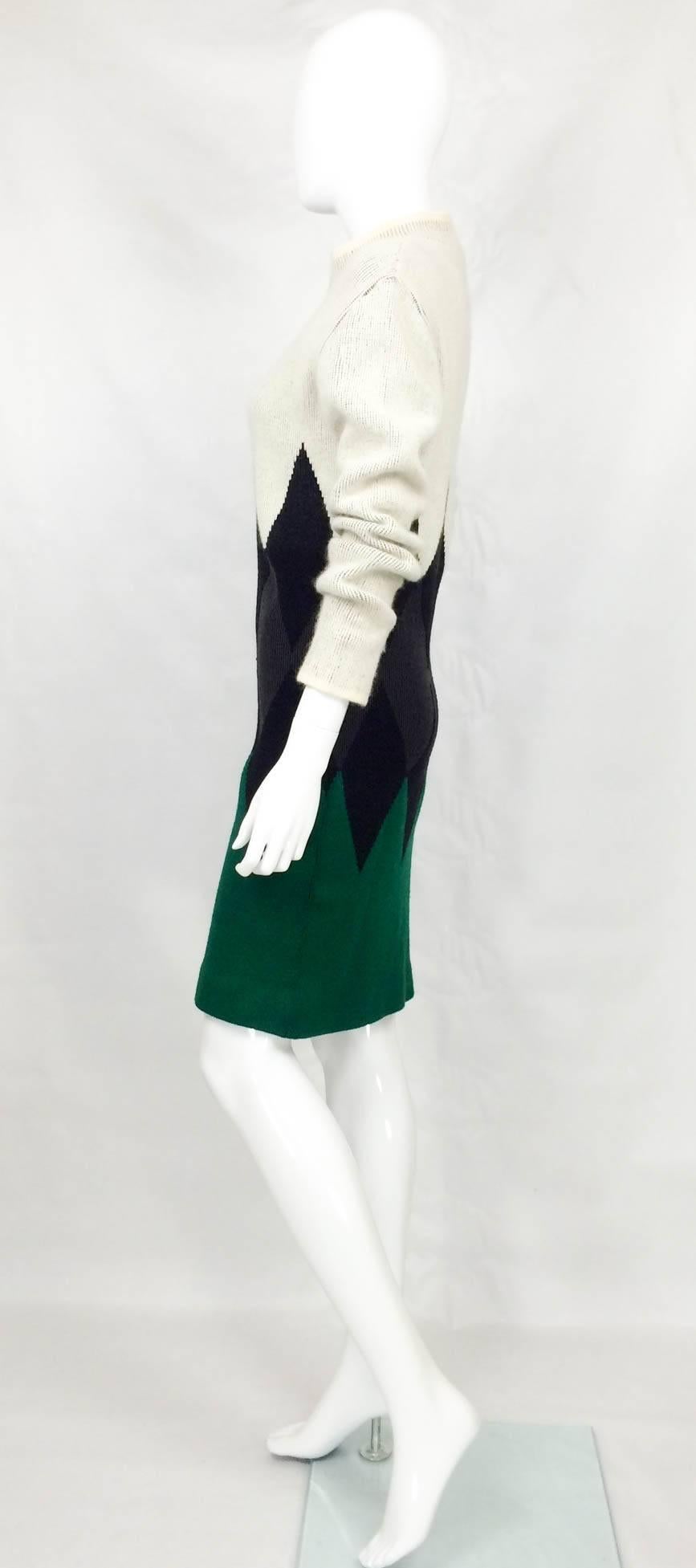 Jean Paul Gaultier Wool Dress - 1985 For Sale 1