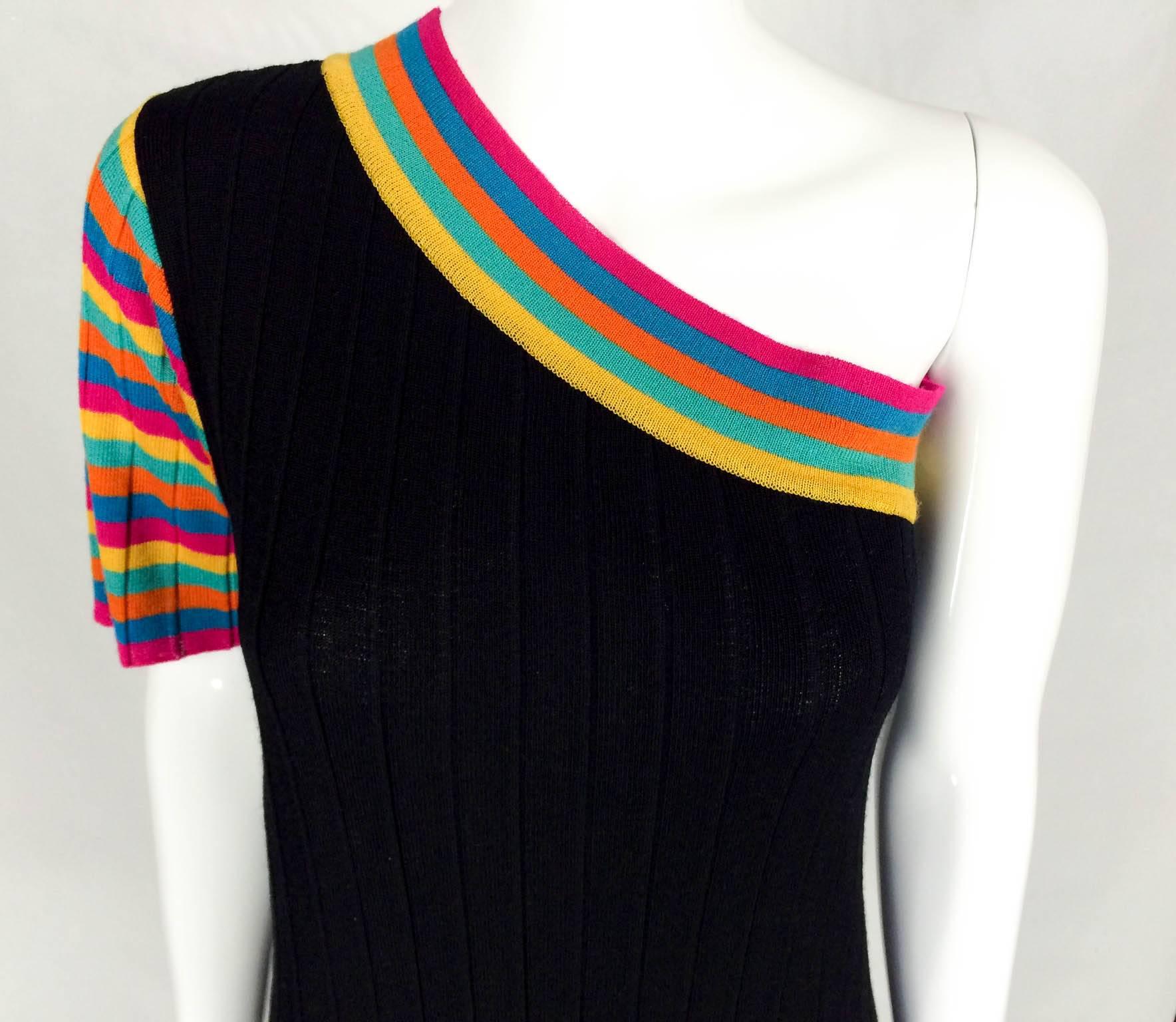 Yves Saint Laurent Tricot Dress - 1970s In New Condition In London, Chelsea
