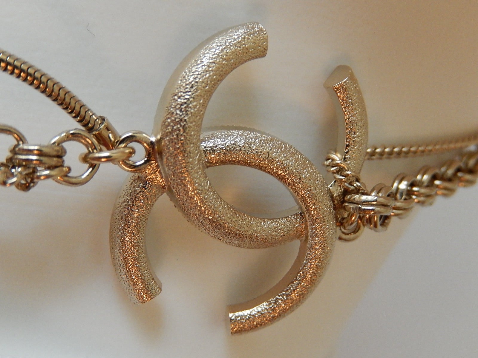 Chanel Brand New in Box MultiStrand  Long Necklace Butterflies with Large CC For Sale 1