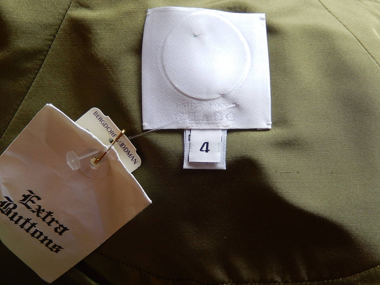 New With Tags Chado Ralph Rucci 100% Silk Wide Bell Sleeves Jacket Coat ...