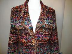 Chanel Classic Four Pocket All Embroidered Lesage Exclusive and Rare Coat