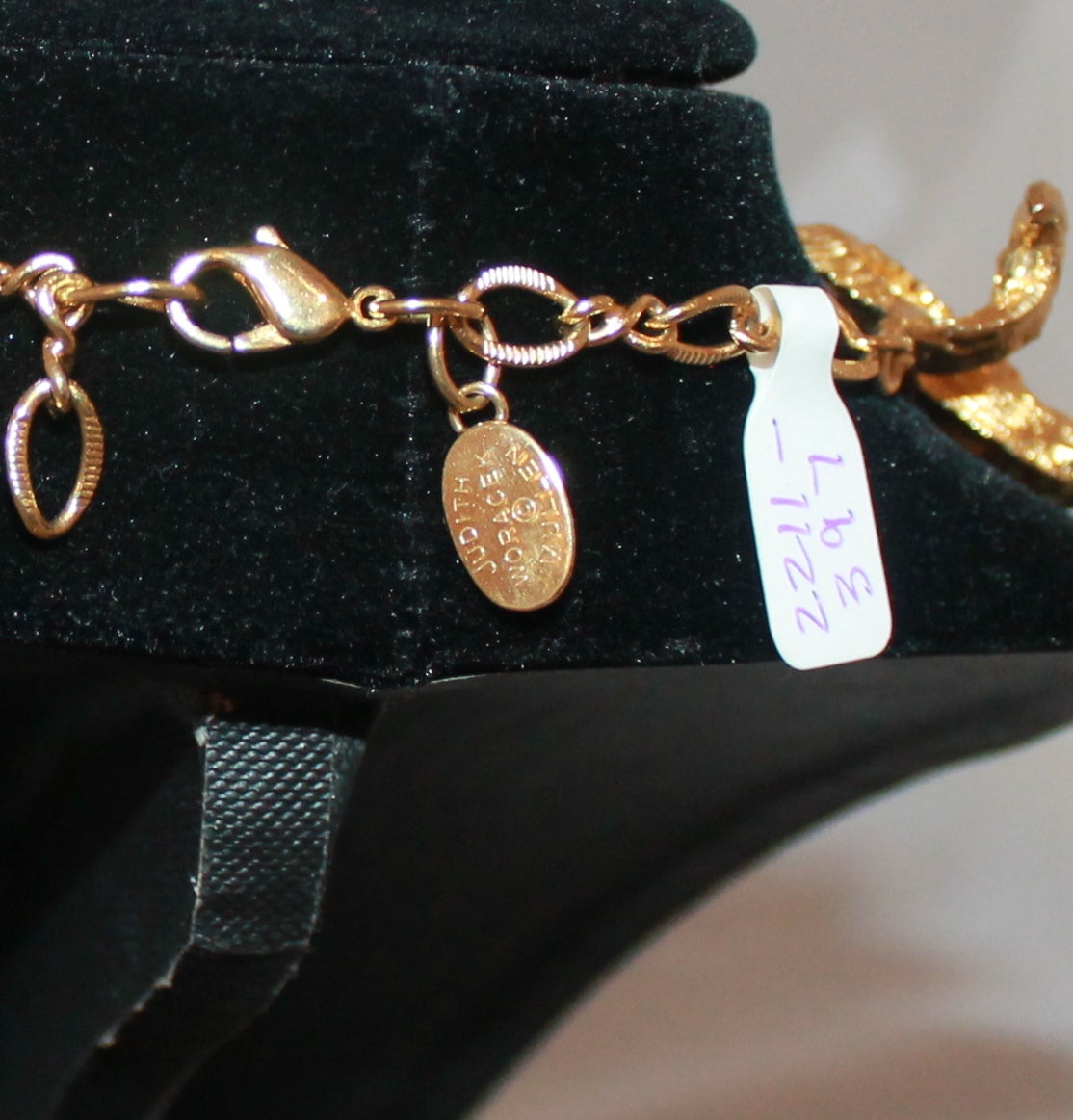 gold ram necklace