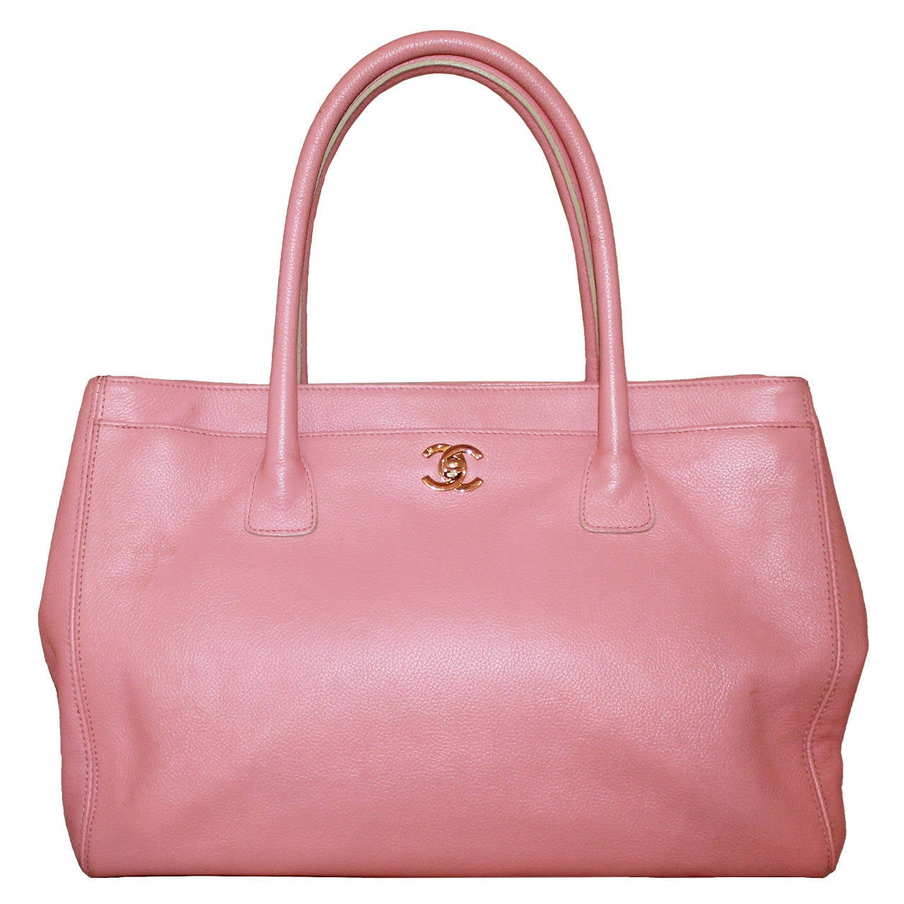 chanel tote used