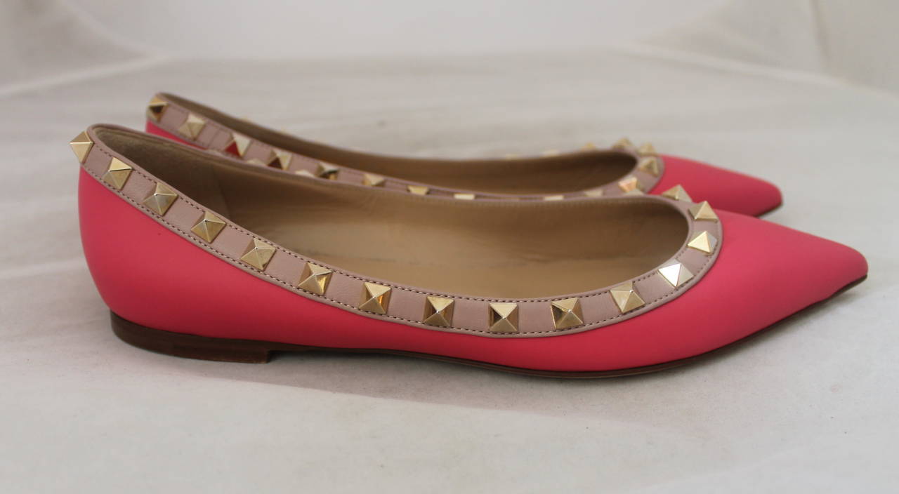 hot pink flats