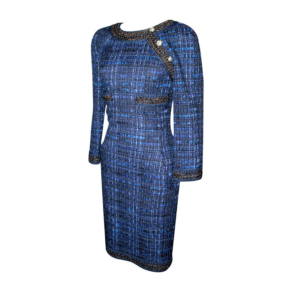 tweed chanel dress 34