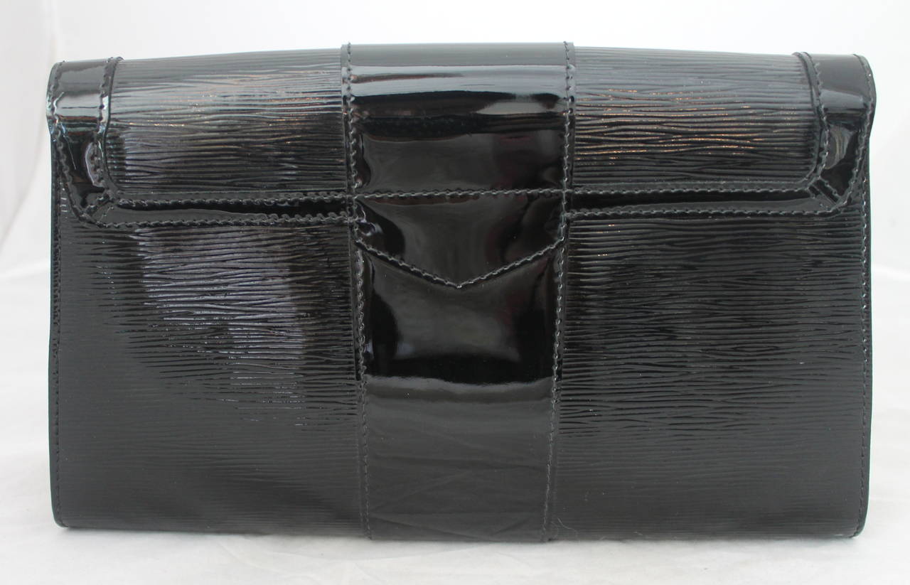 Women's Louis Vuitton Black Iena Epileather Shoulder Bag SHW For Sale