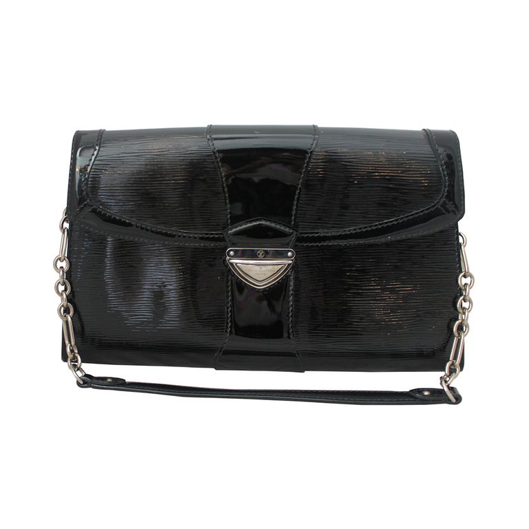 Louis Vuitton Black Iena Epileather Shoulder Bag SHW For Sale