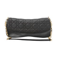 Christian Dior Deep Brown Quilted Shoulder Bag - GHW 5