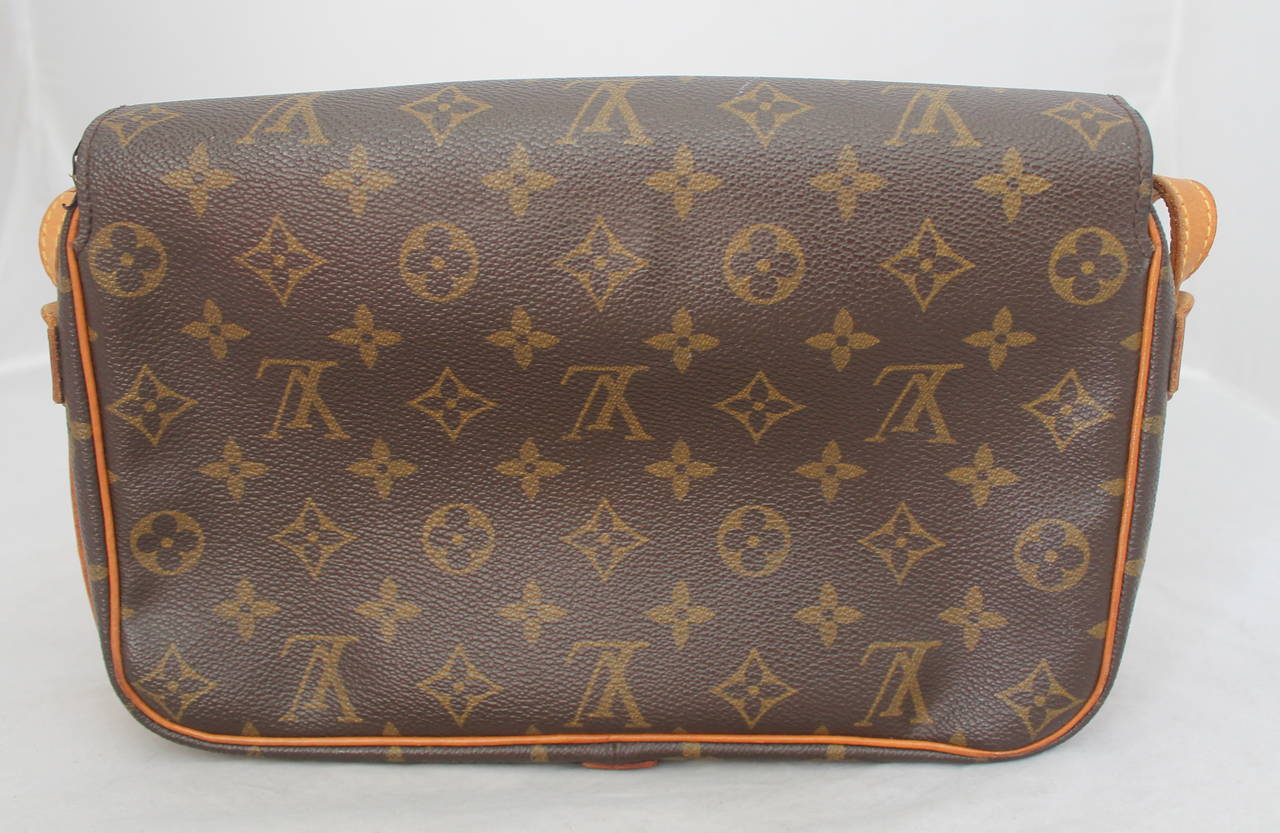 Saint-germain vintage cloth crossbody bag Louis Vuitton Brown in
