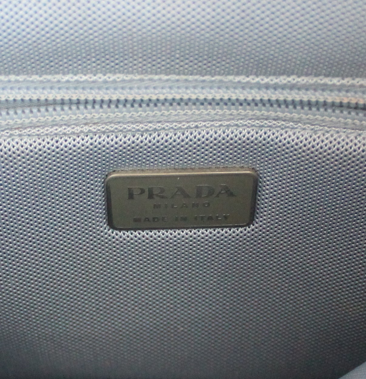 Prada Silver Snakeskin & Beige Leather Handbag 2
