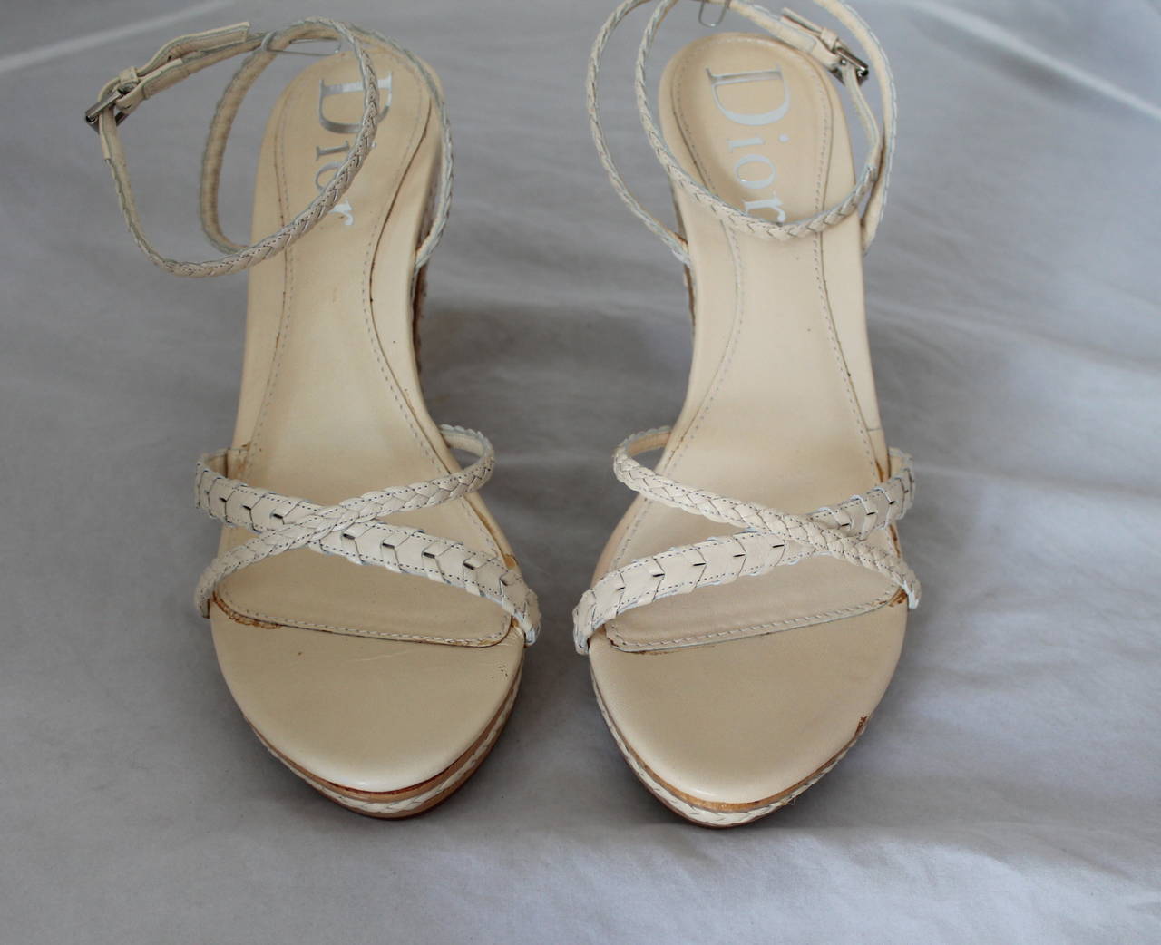 christian dior sandals bottom