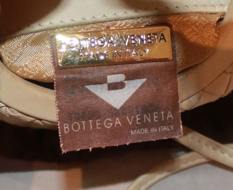 Bottega Veneta Ivory Cross-Body Handbag 1