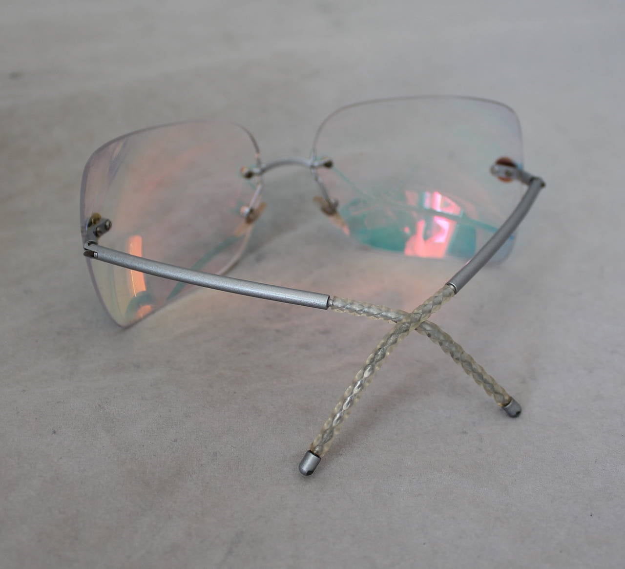 chanel iridescent glasses