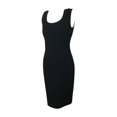 Chado Black Wool Tapered Dress  - 8