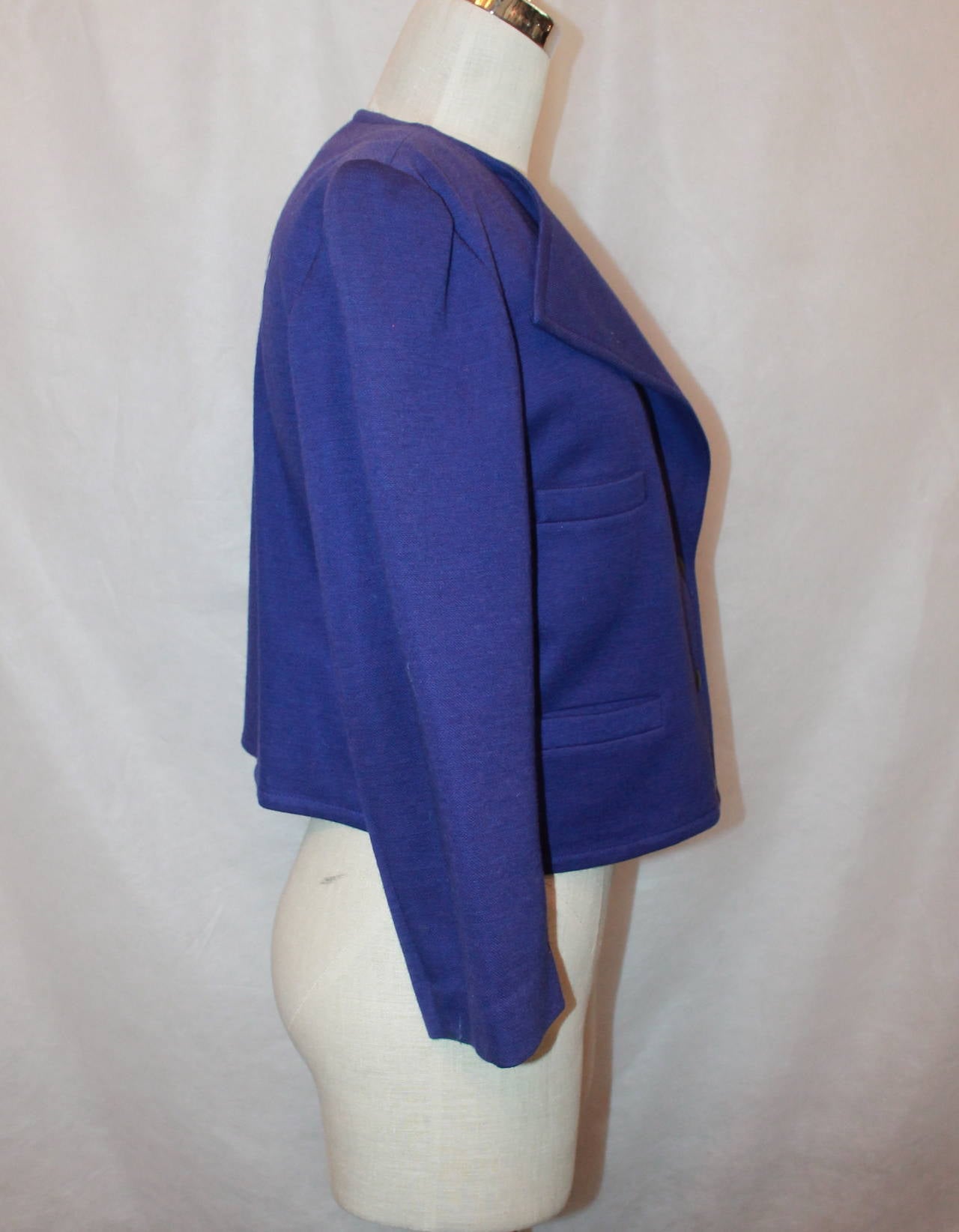 royal purple suit jacket