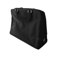 Prada Black Nylon Top Handle Handbag