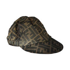 Fendi Monogram Printed Baseball-Style Cap