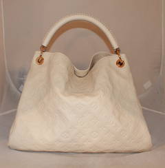 Used Louis Vuitton Ivory Empriente Artsy MM Bag