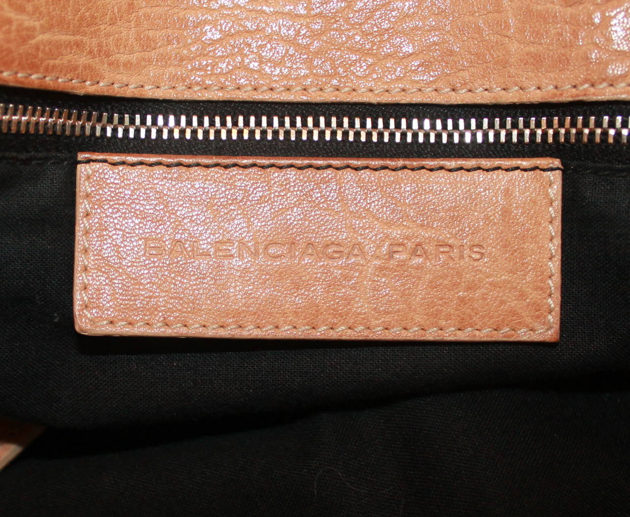 Balenciaga Luggage Leather Tote Handbag 1
