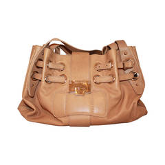 Jimmy Choo Tan Ramona Handbag