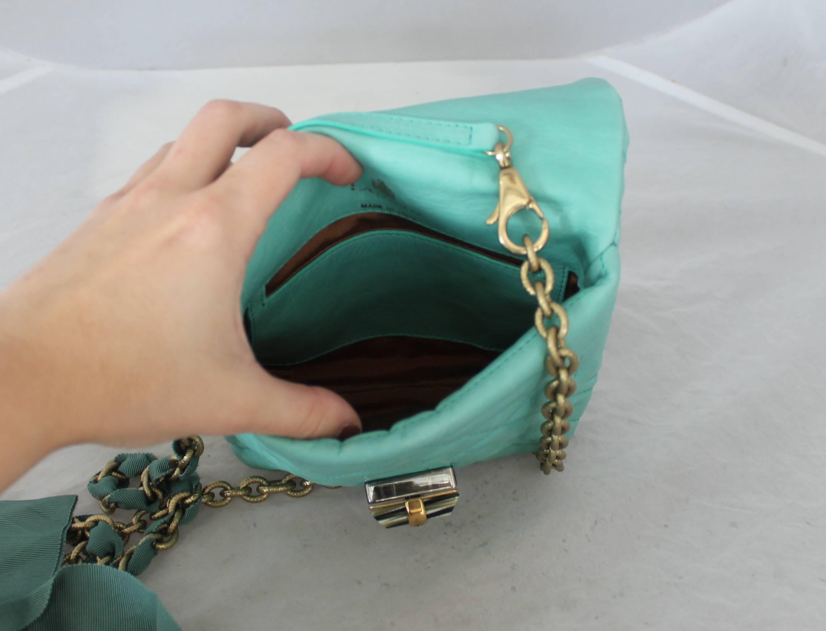 aqua handbags