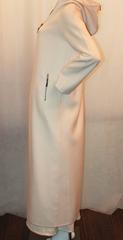 Michael Kors 1990's Vintage Ivory Cashmere Coat & Maxi Skirt Set - L