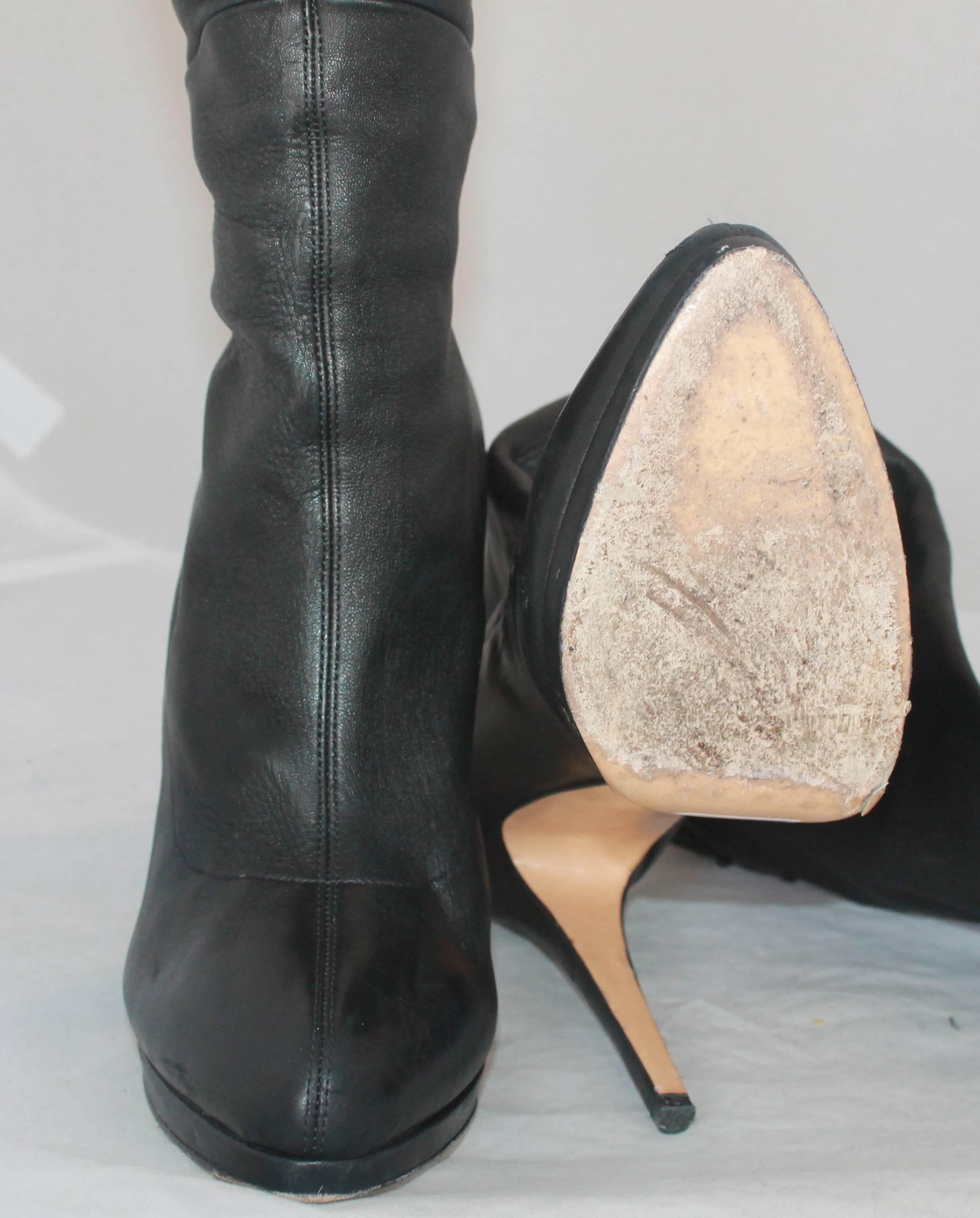 neoprene leather boots