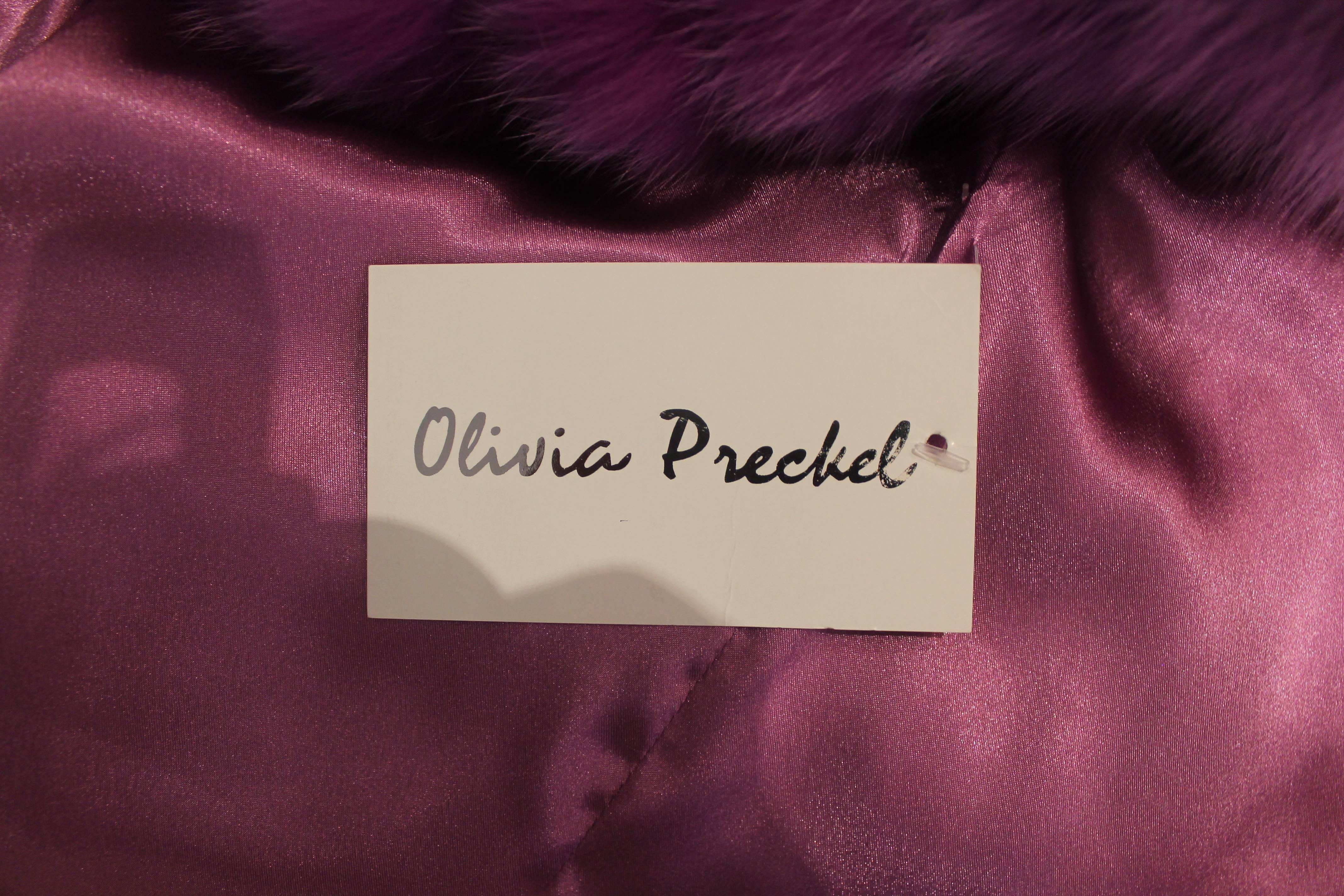 Olivia Preckel Purple 