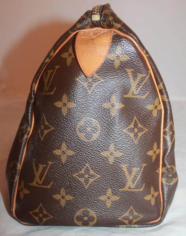 Louis Vuitton Brown Monogram Small Speedy Handbag - Circa 2004 at 1stdibs