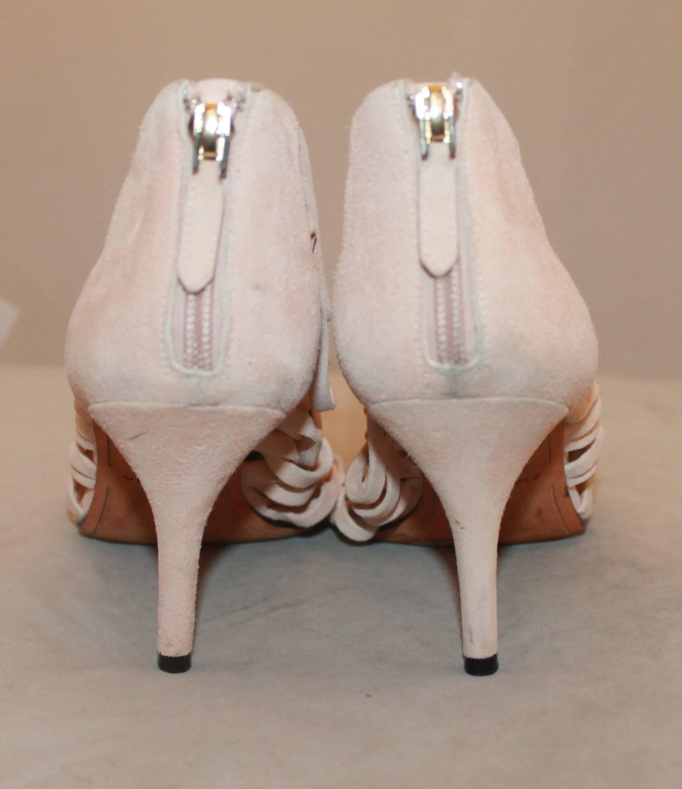 pale pink heels