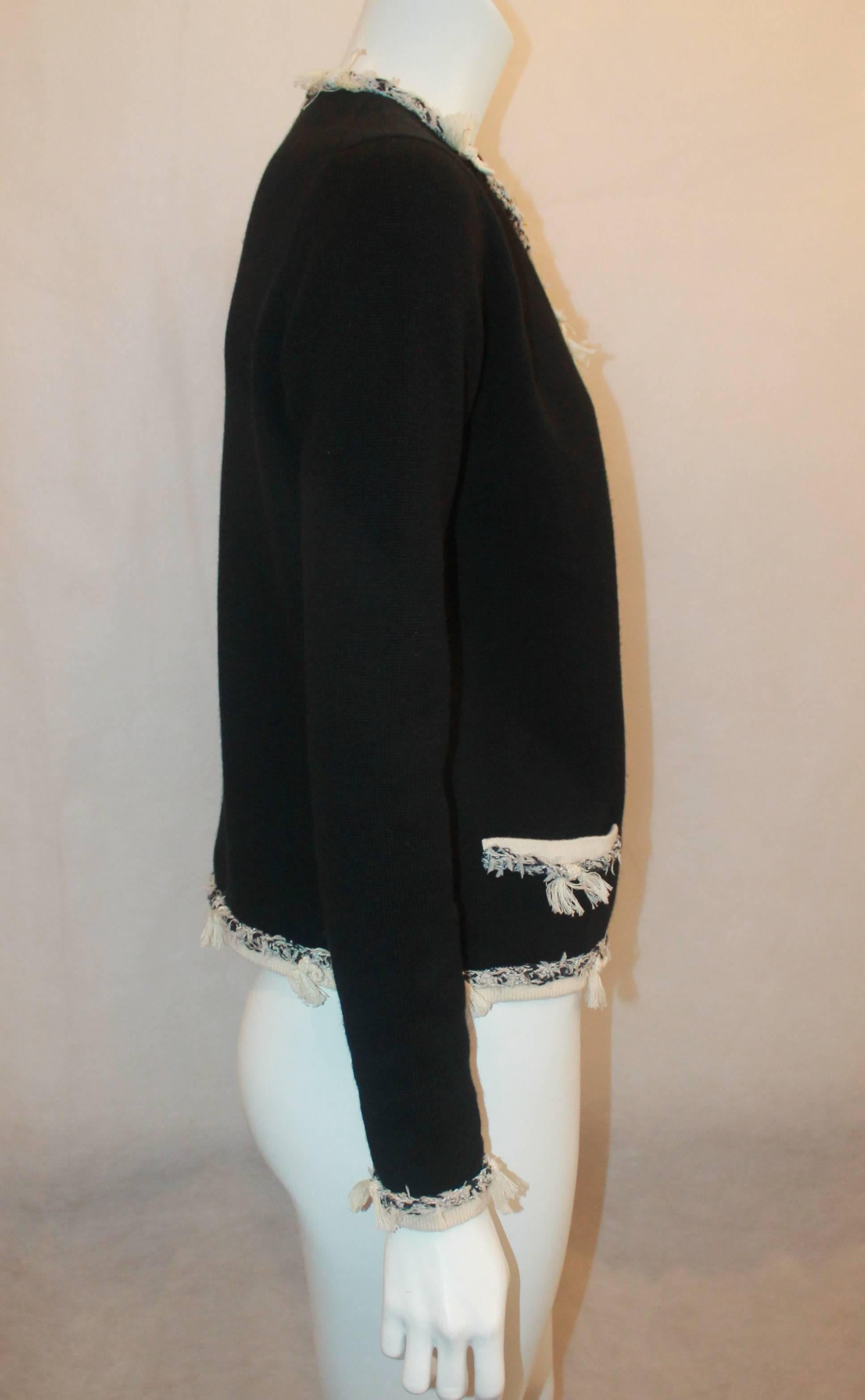 ivory cashmere cardigan