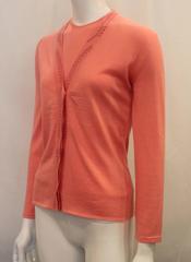 Emilio Pucci Coral Cashmere Blend Sweater Set - XS - 1990's