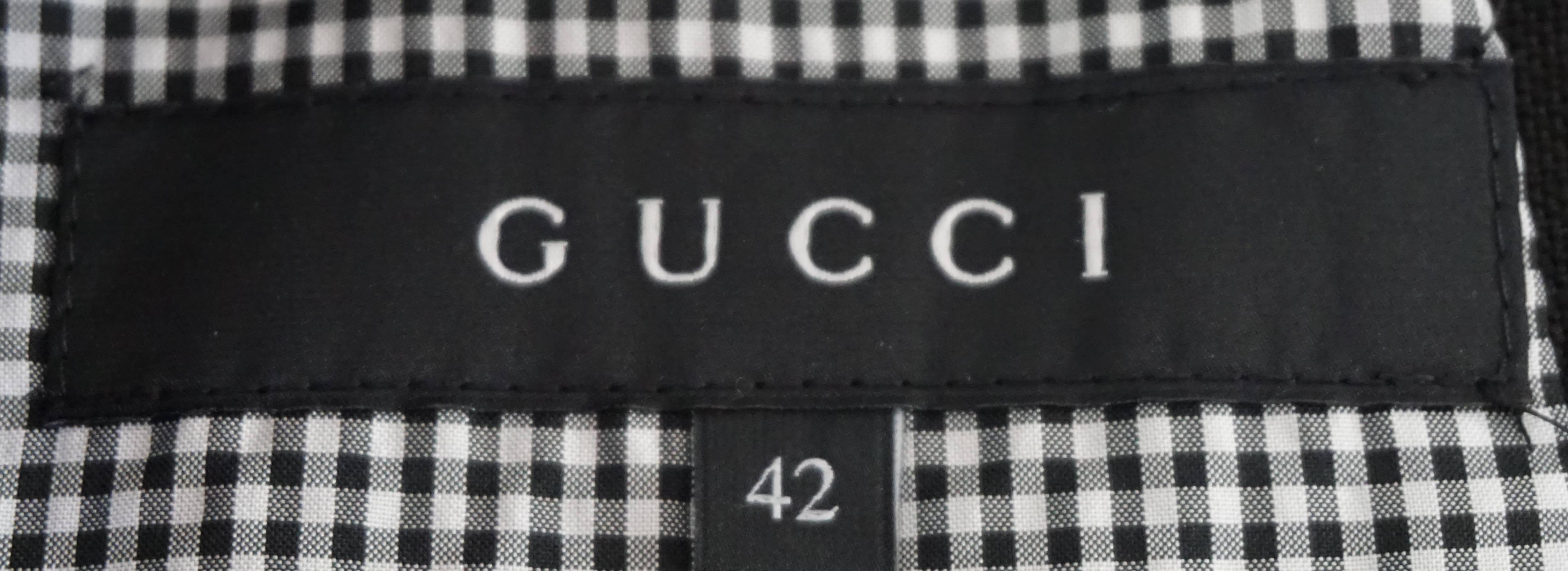 Gucci Black Coat Dress - 42 - NWT 2