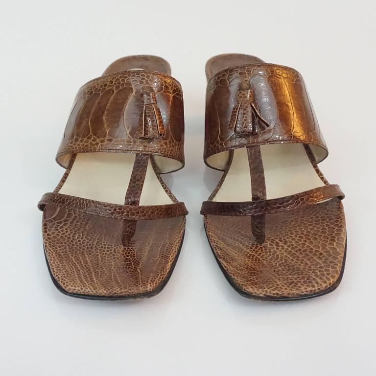 louboutin thong sandals