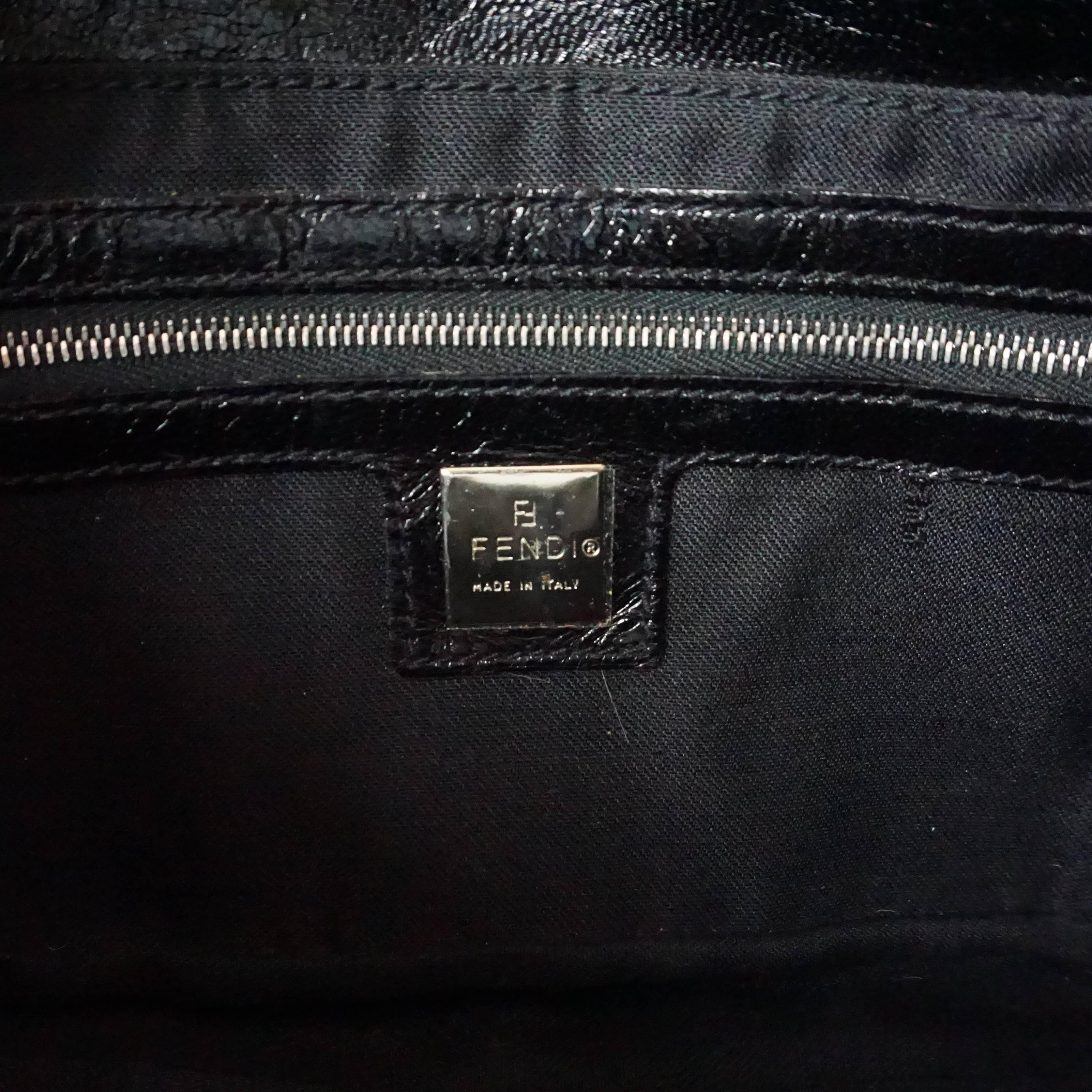 Fendi Animal Print Pony Hair and Leather Baguette - SHW 2