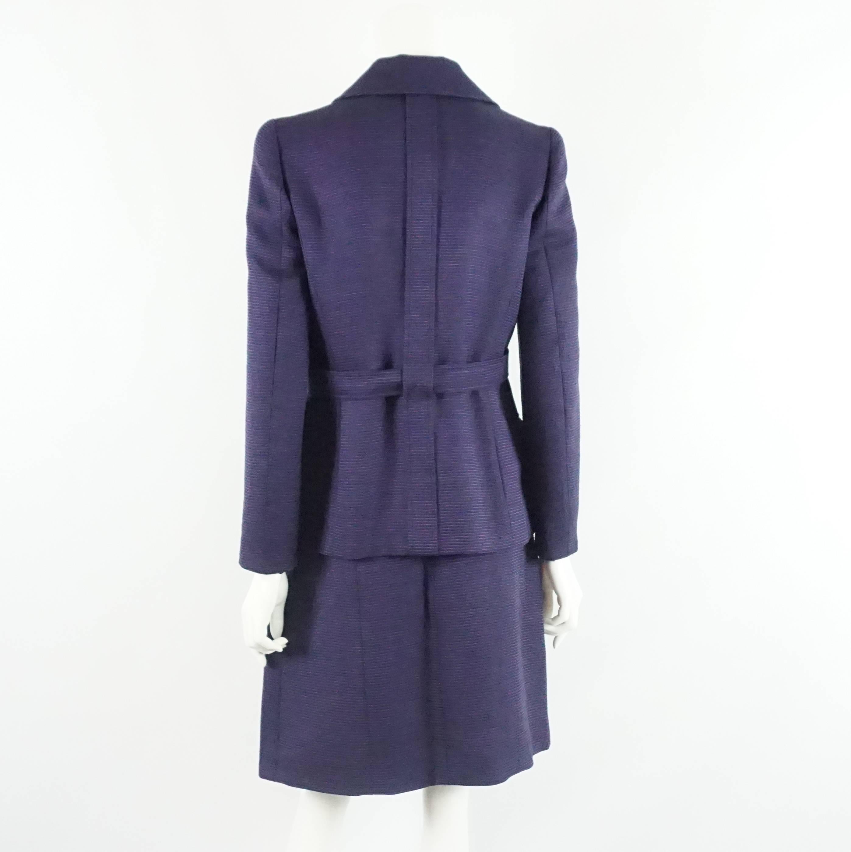 two tone women's suit