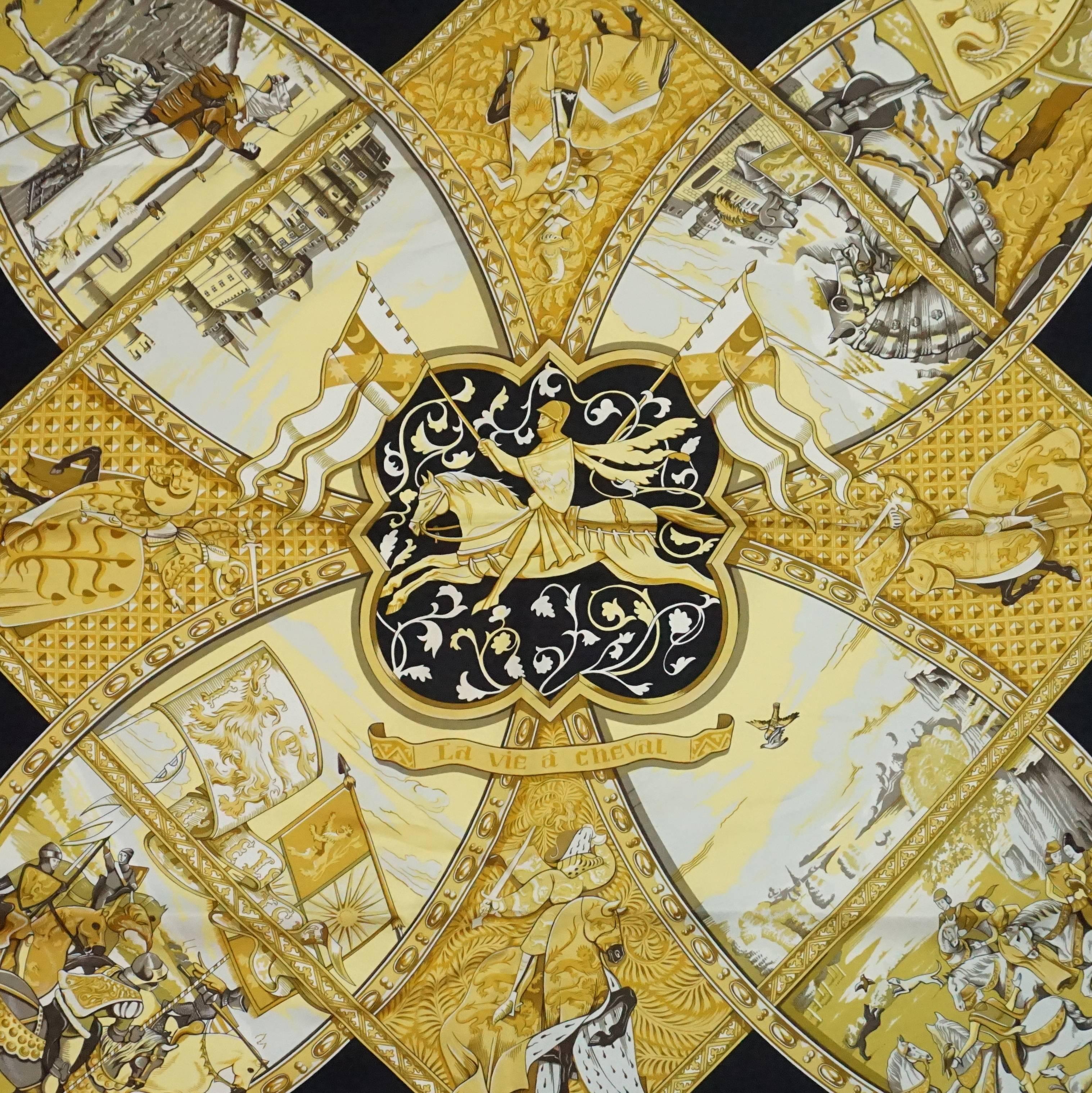 Hermes Black and Gold 