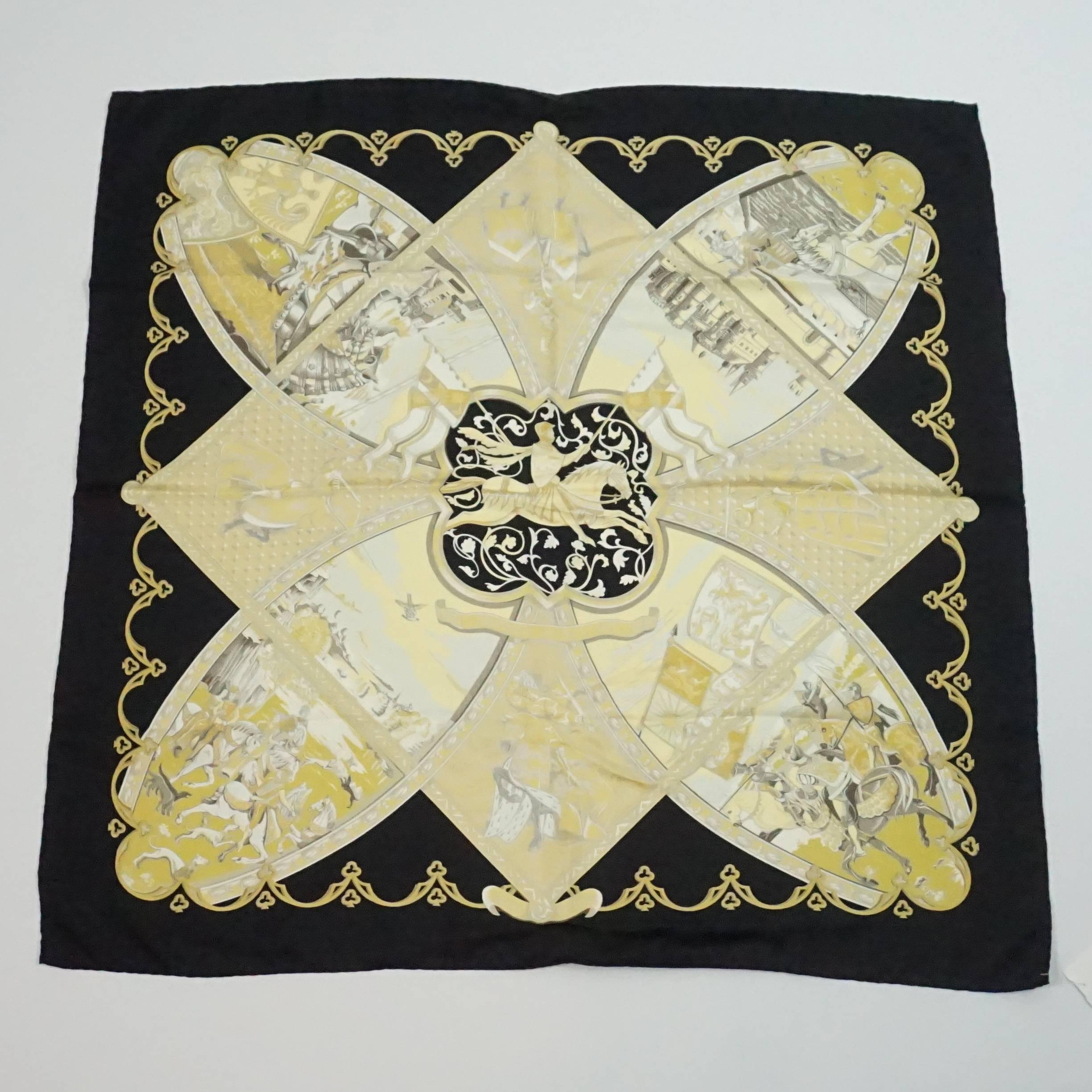 Hermes Black and Gold 