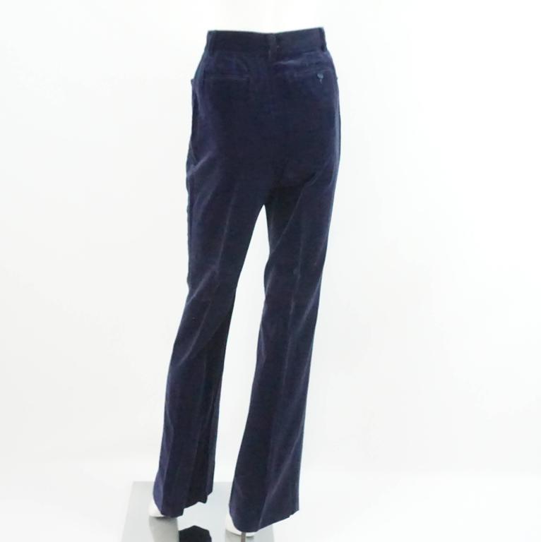 Gucci Velvet Pants - Women's 40