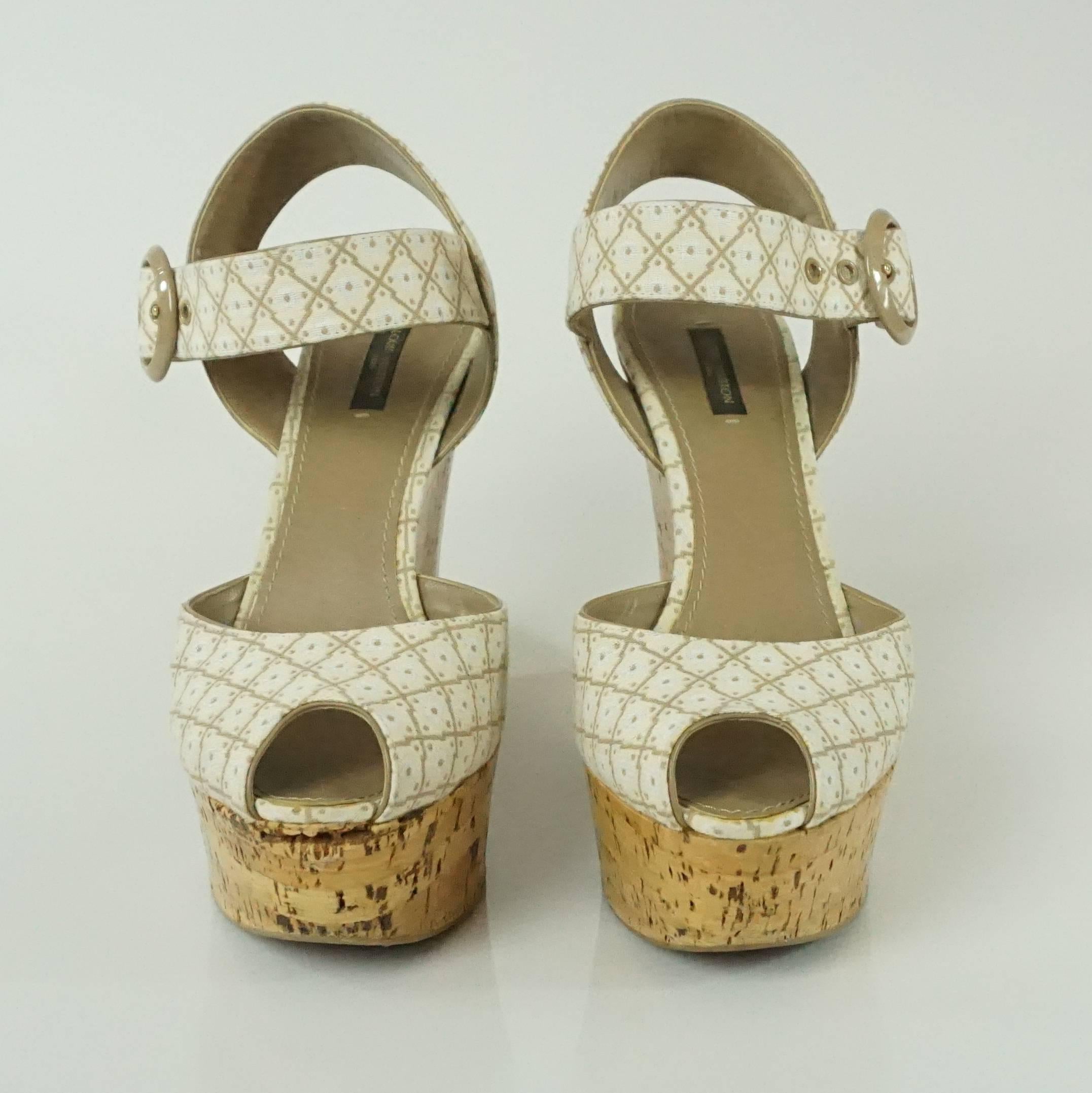 beige wedges with ankle strap