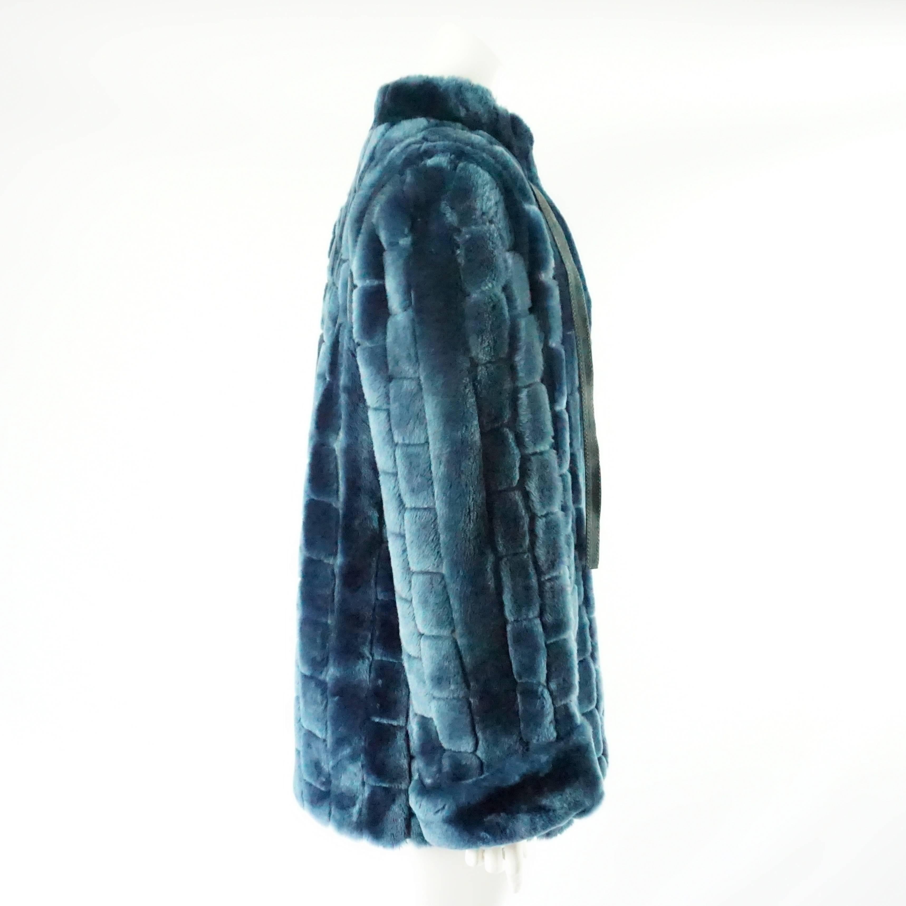 vintage christian dior fur coat
