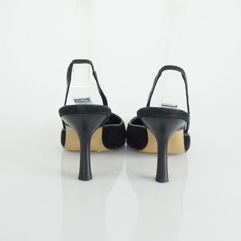 chanel-black-suede-and-lizard-toe-slingbacks-37-at-1stdibs-chanel