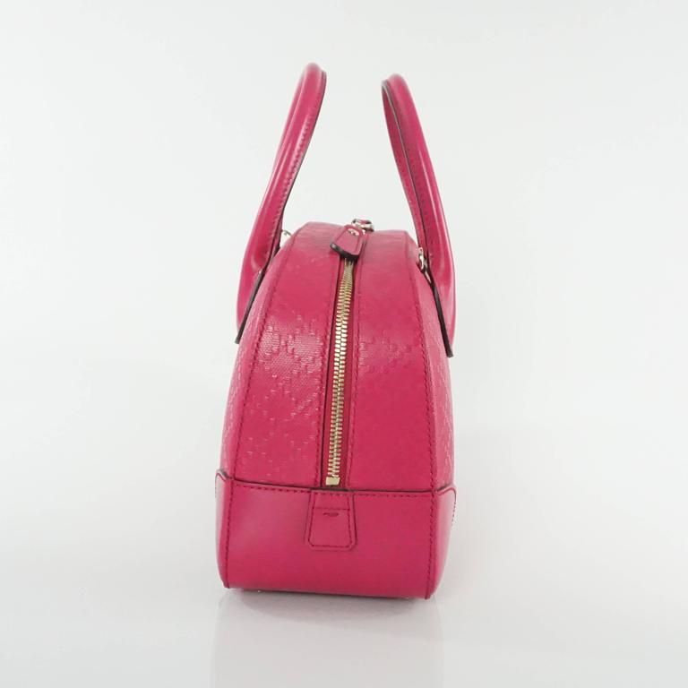 New Gucci Pink Diamante Top Handle Bag with Strap - 2015 at 1stdibs