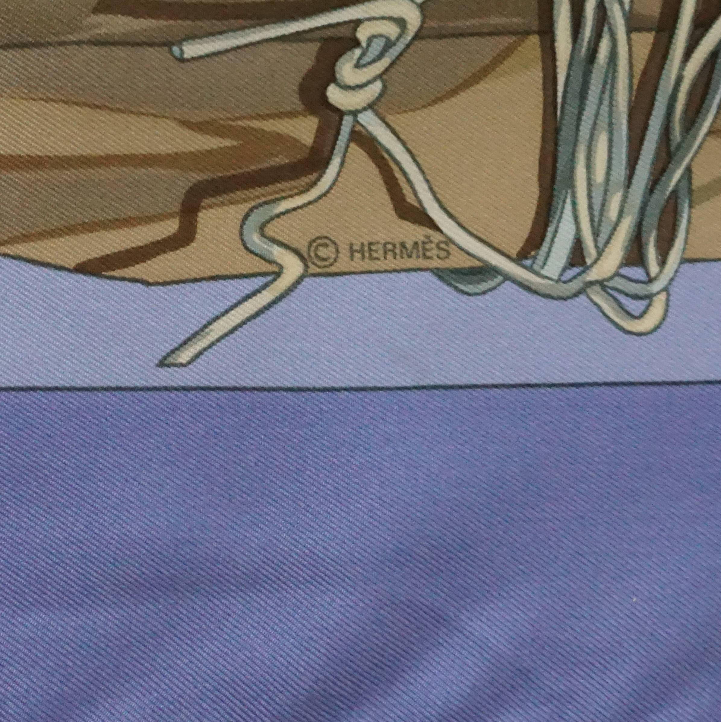Hermes Periwinkle 