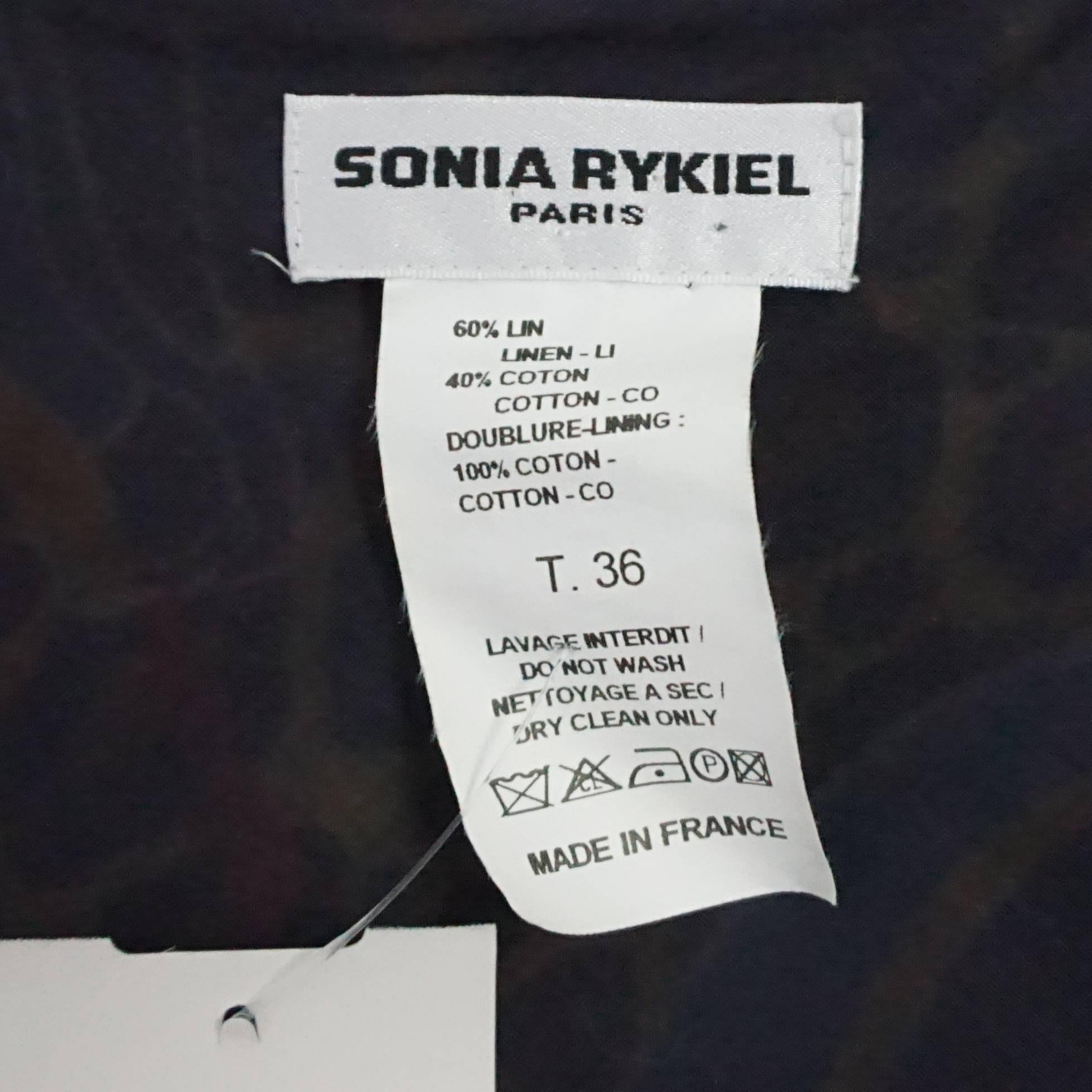 Sonia Rykiel Multi Pop Art Print Dress with Pockets - 36 In Excellent Condition In West Palm Beach, FL