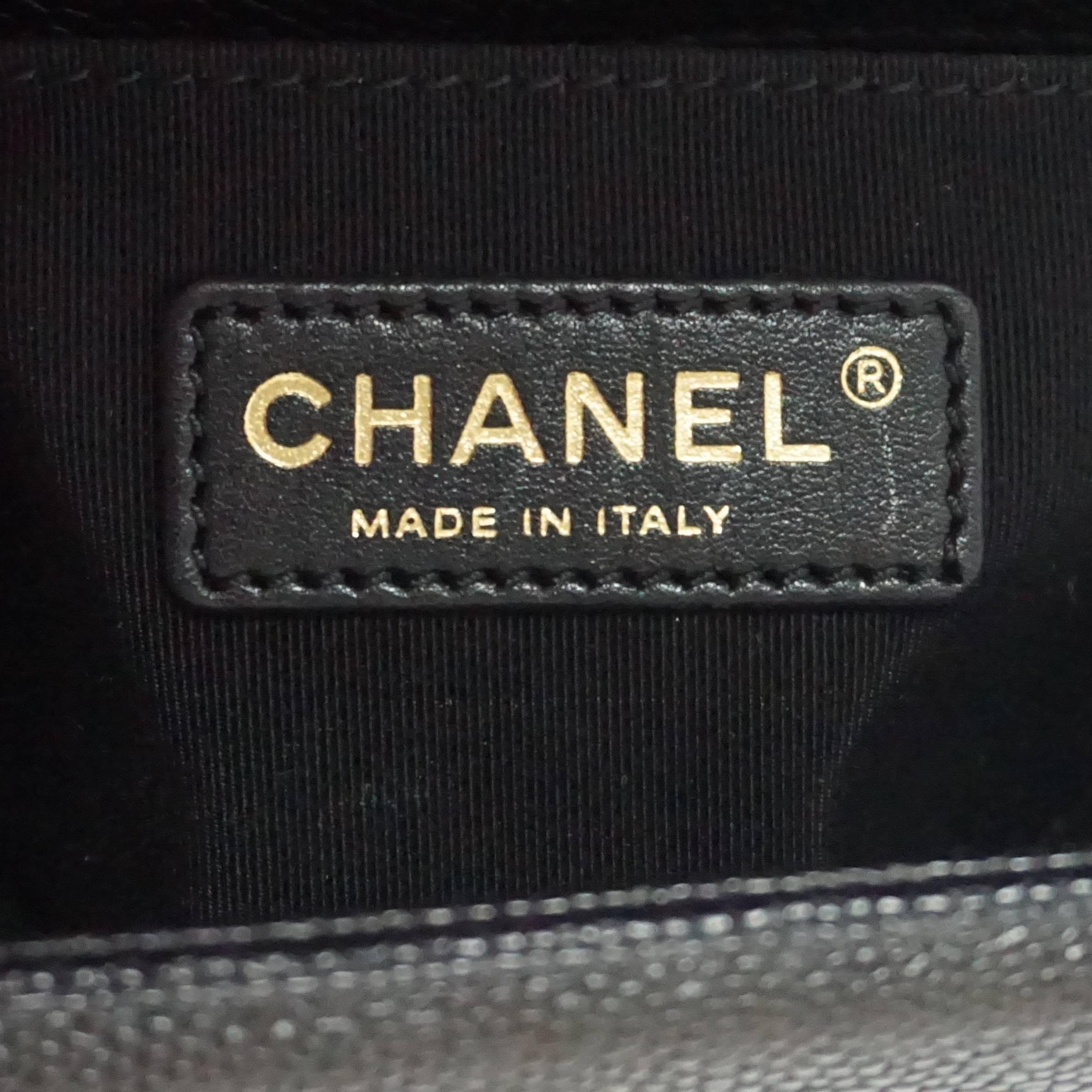 Chanel Black Caviar Small Boy Bag - GHW - 2014 4