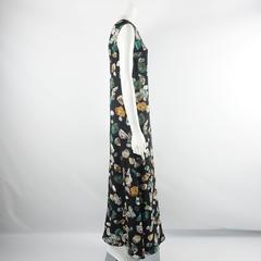 Hermes New Runway Black Stone "Mineraux" Maxi Dress - 36 - rt. $5, 150