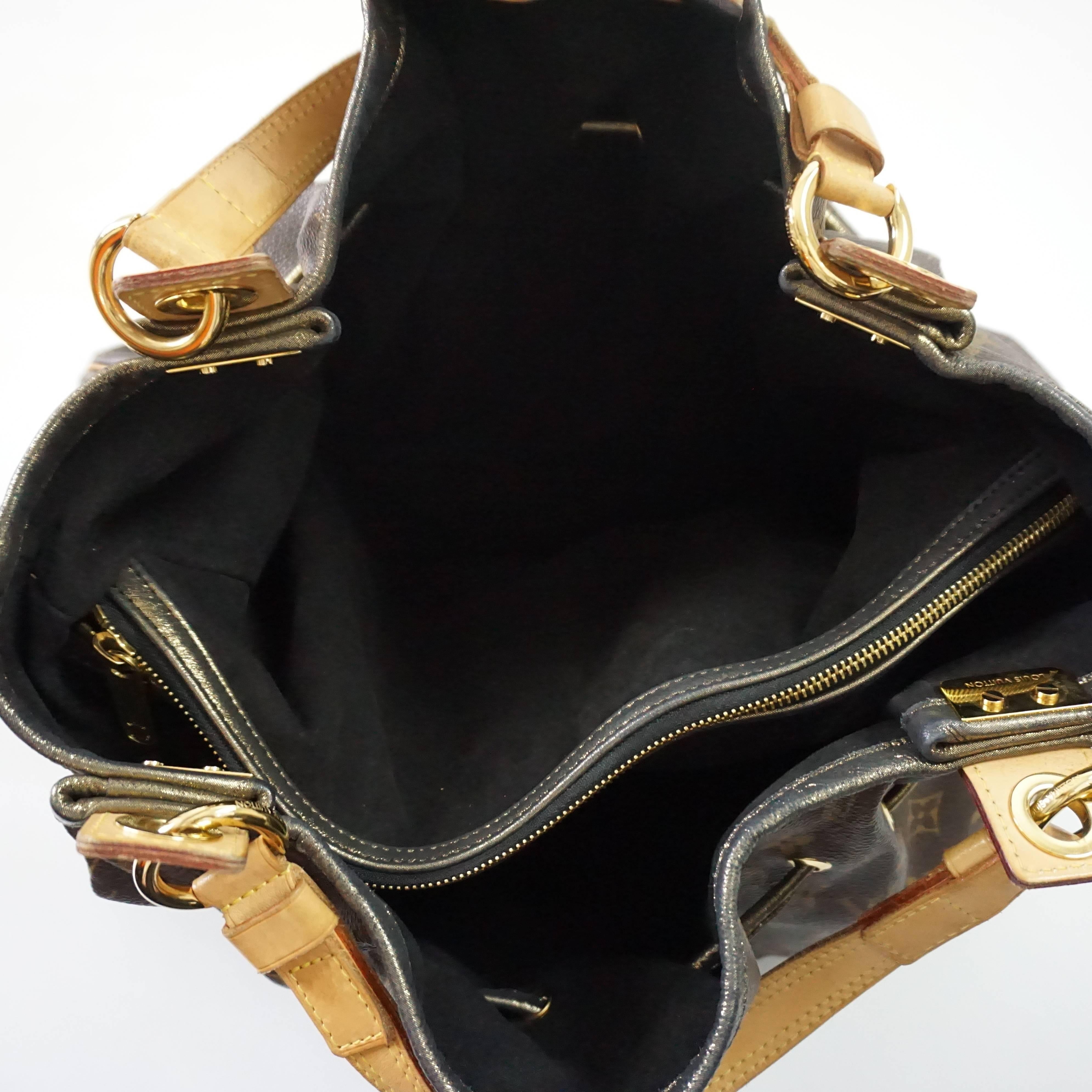 Louis Vuitton Limited Edition Brown Irene Shoulder Bag - 2009 - GHW In Excellent Condition In West Palm Beach, FL