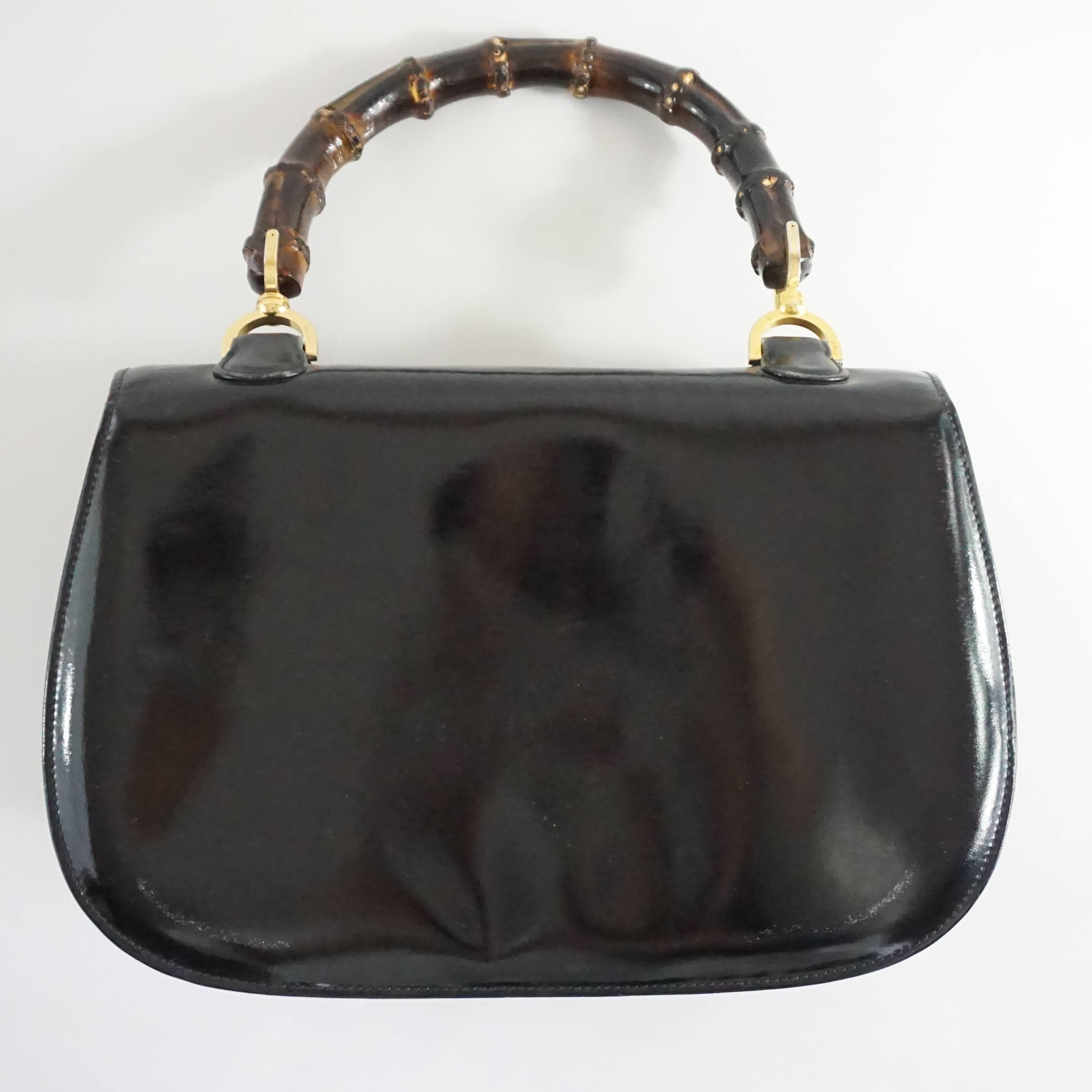 gucci bamboo handle bag
